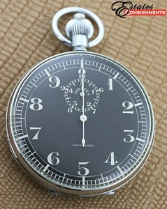 Reloj de parada vintage Wittnauer navegación militar velocidad terrestre tipo A-8 años 40 - Imagen 1 de 10