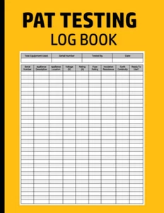 Pat Testing Log Book: Electrical Appliances Safety Certificate | Portable Applia - Picture 1 of 12