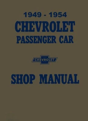 1949 1951 1952 1953 1954 Chevrolet Shop Service Repair Manual Engine Drivetrain - Image 1 of 4
