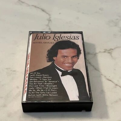 1100 Bel Air Place by Julio Iglesias (Cassette, Oct-1990, Columbia) - Image 1 of 4