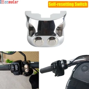 Air Ride Switch Suspension Control Kit For Harley Dyna V-Rod Sportster XL 1" Bar - Picture 1 of 6