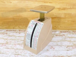 Vintage Pelouze Countess II Postal Scale 1965 Rates 2LB Mid Century Modern - Picture 1 of 12