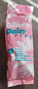 NIP Vtg Daisy Plus Gillette Razors One Pkg Of 10 Razors - Picture 1 of 3