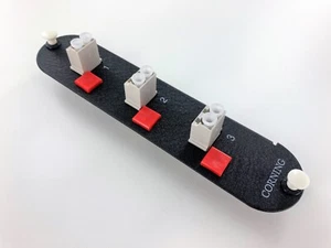 Corning CCH-CP06-A8 Panel 3 LC MM/Multimode, Duplex, 6 Fiber 62.5um OM1 - Picture 1 of 2