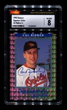 1992 Donruss Elite The Signature Series CAL RIPKEN JR. #295/5000 CSG 8 10 AUTO