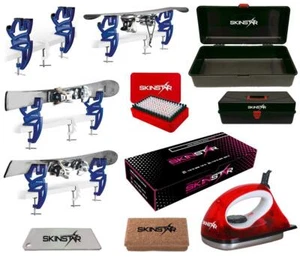 SKINSTAR Skipflege Skiwachs-Set Professional Skispanner Wachseisen Wachs Koffer - Bild 1 von 11