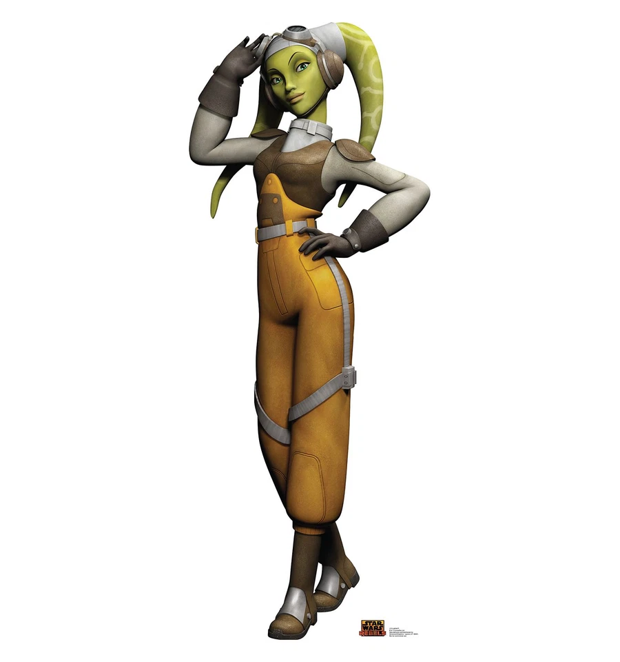 STAR WARS REBELS HERA SYNDULLA LIFESIZE CARDBOARD STANDUP STANDEE CUTOUT POSTER