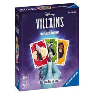 Jeu de cartes Disney Villains par Ravensburger 3-6 joueurs âgés de 8 ans et plus NEUF scellé 2022