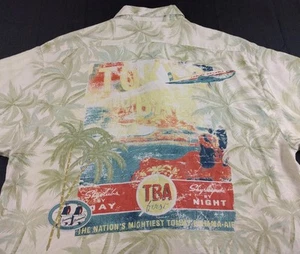 Tommy Bahama Graphic Silk Button Front Shirt Large L Floral - Bild 1 von 4