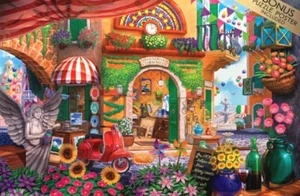 Kodak Little Italian Curiosity Shop Collector 2000 Pc Puzzle~COMPLETE!  - Picture 1 of 13