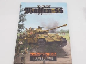 FLAMES OF WAR HARDBACK SUPPLEMENT  BOOK - D-DAY WAFFEN-SS. GREEN 1029 - Picture 1 of 1