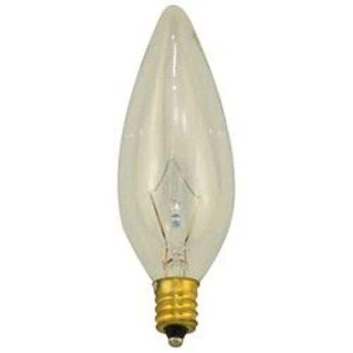 Westinghouse Torpedo #03683 Candelabra base 130V 40W (NEW) pack of 5 - Image 1 of 1