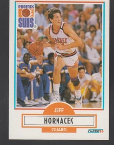 Jeff Hornacek  Phoenix Suns 1990-91 Fleer #147  - Picture 1 of 2