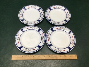 (4) Vtg Adams Real English Ironstone Lancaster 6” Bread & Butter Plates w/ Wear - Picture 1 of 8