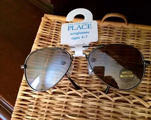 The Children's Place Sunglasses Aviator Ages 4-7 100% UV Protection TCP - Picture 1 of 7