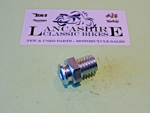 57-3762 BSA A50 A65 CLUTCH CABLE ABUTMENT ADAPTOR 1970-72 NEW UK MADE - Picture 1 of 3