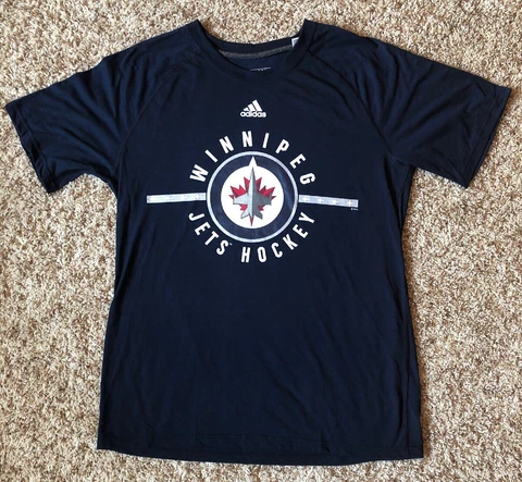 Winnipeg Jets adidas Men’s Short Sleeve Ultimate Tee Large Cover