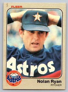 1983 FLEER BASEBALL SINGLES #441-660 You Pick. EX - Picture 1 of 1
