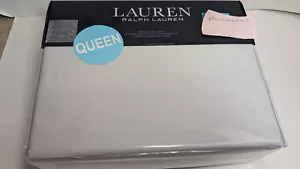 Nuevo juego de 4 hojas Lauren Ralph Lauren SLoane Queen gris $170 nuevo en paquete - Imagen 1 de 5