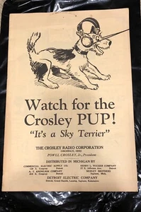 Vintage Tube Radio Advertising Detroit Area - Picture 1 of 6