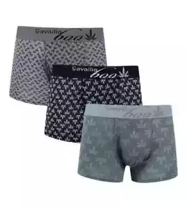 BAMBOO GREY BOXER SHORT UNDERWEAR SPORT UNDERPANTS TRUNKS S-XL 3,6,9 PACK - Picture 1 of 1