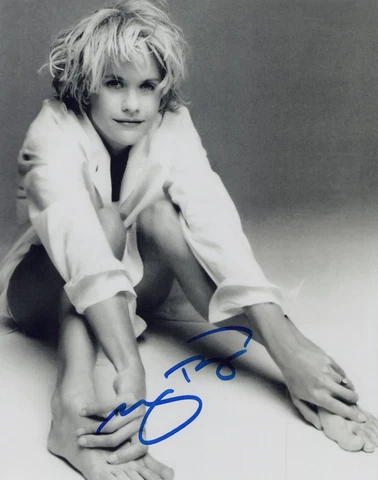 Meg Ryan signed 8x10 photo Cover