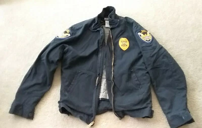 RMI Security Guard Bomber Jacket Size S-RG Black/ZIP OUT QUILTED LINER+ SHIRT - Image 1 of 4