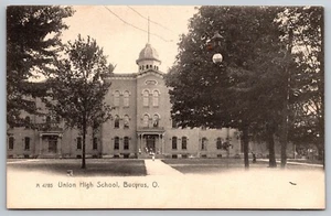 Postal Bucyrus Union High School Bucyrus Ohio *5221 - Imagen 1 de 2