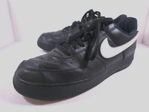 Nike Air Force 1 Low Retro QS Mens sz 14 Black White 2019 CQ0492-001 - Picture 1 of 13