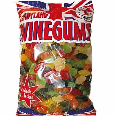 Menge wählbar ! Suntjens Englische Weingummi English Winegums in 400gr Beuteln - Bild 1 von 2