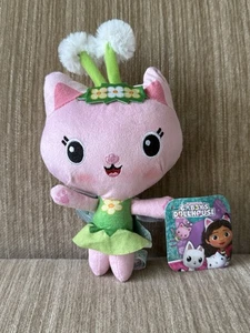 Casa de muñecas Gabby’s Kitty Fairy Purrific 8" peluche niños juguete de peluche rosa de fábrica - Imagen 1 de 4