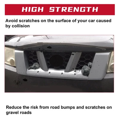 Rejilla delantera gris para Nissan Xterra 2005 2006 2007 2008 plástico de alta calidad Foto 1 de 4