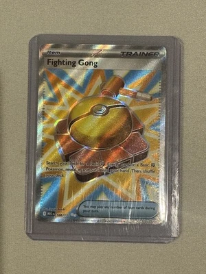 Fighting Gong – 168/132 – Trainer Item – Mega Evolutions – Pokémon – NM - Image 1 of 2