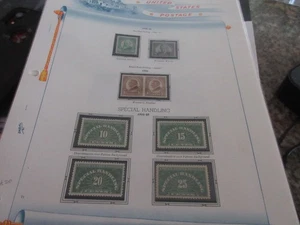 Collezione Stati Uniti mai usata con molti francobolli NH e valore Hi Cat - Foto 1 di 9