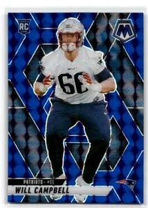 2025 Panini Mosaic #378 Will Campbell Mosaic Blue #/99 - Picture 1 of 2