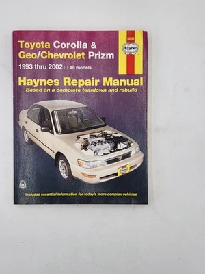 Toyota Corolla and Geo/Chevrolet Prizm 1993-2002 - Image 1 of 3