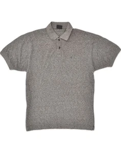 CHAMPION Mens Polo Shirt Medium Grey Cotton XW14 - Picture 1 of 4