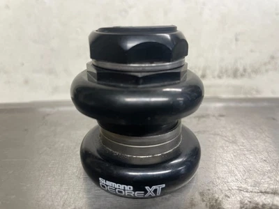 Shimano HP-M735  Deore XT 1 inch threaded headset black MTB retro vintage - Image 1 of 2