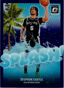 2024-25 Donruss Optic #14 Stephon Castle Splash! Purple - Picture 1 of 2