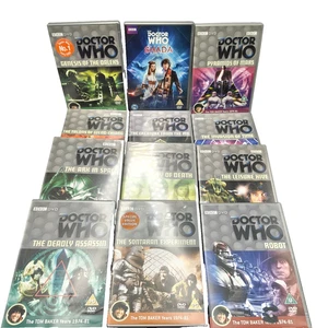 Classic Doctor Who x12 DVD Bundle Job Lot Tom Baker - Imagen 1 de 17