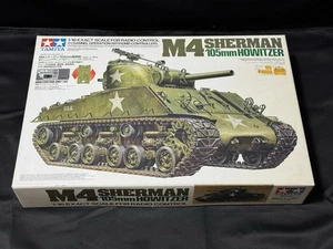 TAMIYA 1/16 RC Tank M4 SHERMAN 105mm HOWIZER ITEM56005 Made in Japan - Picture 1 of 22