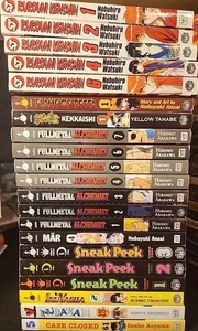 mixed manga lot Collection Viz Media Action Sneak Peek Mar, Alchemist - Picture 1 of 4