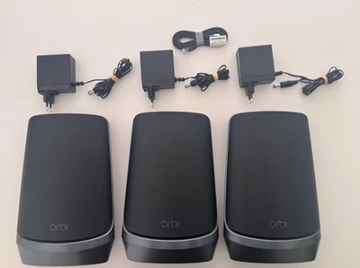 Netgear RBKE963B AX11000 10 Gigabit Ethernet WLAN Router 3x Pack - Bild 1 von 2