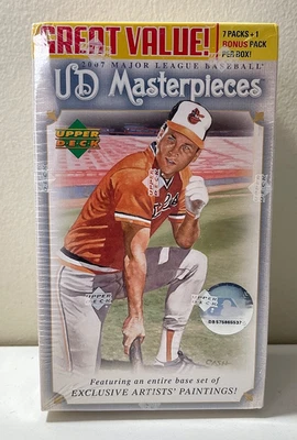 2007 Upper Deck Major League Baseball Masterpieces SEALED Box!-(bin12238S) - Image 1 of 4