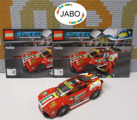 (AH 9) LEGO 75908 /2 SPEED CHAMPIONS Ferrari 458 Italia GT2 with BA No Figure