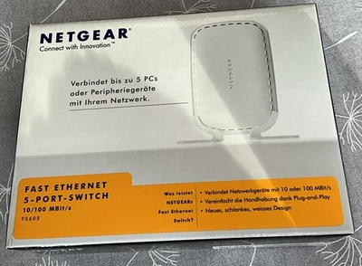 Netgear 5-Port-Switch FS605 - Bild 1 von 3
