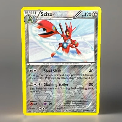 Scizor 94/149 Boundaries Crossed Reverse Holo - 2012 - LP - Image 1 of 4