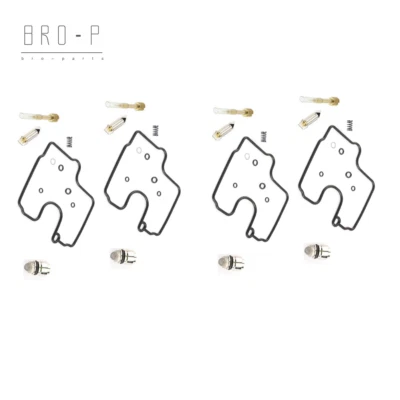 Комплект для восстановления карбюратора Suzuki Intruder 1500 VL1500 1998 1999 2000-2004 годов выпуска 4 комплекта - Изображение 1 из 4