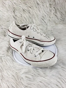 Converse All Star weiß rot Unisex Damengröße 9 Herrengröße 7 Turnschuhe - Bild 1 von 6