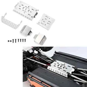 Metall Chassis Panzer Schutzplatte für 1/10 RC Crawler Crossrc 1/8 Emo X4 - Bild 1 von 4